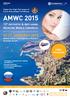 AMWC 2015. 26-27-28 MARCH 2015 Monte-Carlo Principality of Monaco Grimaldi forum. 13th Aesthetic & Anti-aging M edicine W orld C ongress FINAL PROGRAM