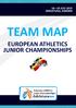 16 19 JULY 2015 ESKILSTUNA, SWEDEN TEAM MAP EUROPEAN ATHLETICS JUNIOR CHAMPIONSHIPS