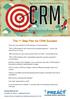 The 11 Step Plan for CRM Success