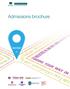 Admissions brochure YOUR FUTURE