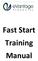 Fast Start Training Manual