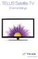 TELUS Satellite TV. Channel listings