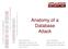Anatomy of a Database Attack