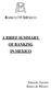BANCO DE MÉXICO A BRIEF SUMMARY OF BANKING IN MEXICO. Eduardo Turrent Banco de México