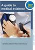 A guide to medical evidence