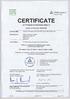 CERTIFICATE. on Product Conformity (QAL 1) Number of Certificate: 0000034862. Gaschromategraph GC 5000 BTX Type FID for Benzene