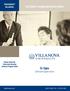 Six Sigma. The Nation s Leading Universities Online. Certificate Programs Online. Villanova University Professional Education