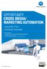 OPPORTUNITY CROSS MEDIA/ MARKETING AUTOMATION