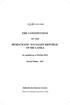 THE CONSTITUTION DEMOCRATIC SOCIALIST REPUBLIC OF SRI LANKA
