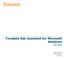 Teradata SQL Assistant for Microsoft Windows. User Guide