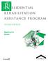 esidential rehabilitation assistance program