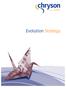 C Evolution General Brochure 1114:C Gen Evolution Broch 0314 24/11/2014 12:22 Page 1 Evolution Strategy