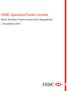 HSBC Specialist Funds Limited. Short Duration Fixed Income Fund Supplement 2 November 2015