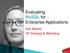 Evaluating NoSQL for Enterprise Applications. Dirk Bartels VP Strategy & Marketing