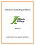 Contractor s Quality Program Manual