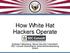 How White Hat Hackers Operate. Andreas Falkenberg, Senior Security Consultant, SEC Consult Deutschland Unternehmensberatung GmbH