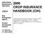 2000 CROP INSURANCE HANDBOOK (CIH)