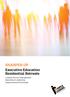 SHARPEN-UP Executive Education Residential Retreats. Leading Process Management Operational Leadership Organisational Psychology. Executive Education