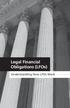Legal Financial Obligations (LFOs)