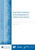 Good Practice Guidelines for Risk Management of Software-based Systems