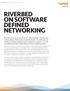 RIVERBED ON SOFTWARE DEFINED NETWORKING