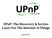 UPnP: The Discovery & Service Layer For The Internet of Things April 2015