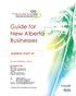 Guide for New Alberta Businesses