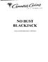 CaLw BLACKJACK NO BUST WITH ELECTRO-MECHANICAL SHUFFLER