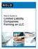 NOLO. Nolo s Guide to Limited Liability Companies: Forming an LLC