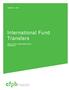 International Fund Transfers