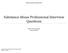 Substance Abuse Professional Interview Questions