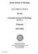Jesuit School of Theology G U I D E L I N E S. for the. Licentiate in Sacred Theology (S.T.L.) Program 2015-2016