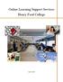 Online Learning Support Services Henry Ford College