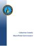 Cabarrus County SharePoint Governance