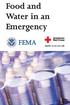 Food and Water in an Emergency