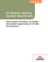 LTE Backhaul: Meeting Operator Requirements