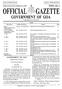 GOVERNMENT OF GOA. Department of Home. Panaji, 3rd May, 2012 (Vaisakha 13, 1934) SERIES I No. 5