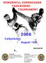 WONDERFUL COPENHAGEN TAEKWONDO TOURNAMENT