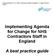 Implementing Agenda for Change for NHS Contractors Staff in England A best practice guide