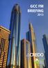 GCC FM BRIEFING 2013