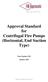 Approval Standard for Centrifugal Fire Pumps (Horizontal, End Suction Type)