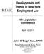 Developments and Trends in New York Employment Law