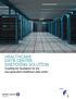 HEALTHCARE DATA CENTER SWITCHING SOLUTION. Creating the foundation for the next-generation healthcare data center