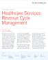 Healthcare Services: Revenue Cycle Management