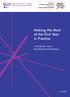 Making the Most of the First Year in Practice. A Guide for newly Qualified Social Workers