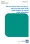 JULY 2011 SCIE report 42 REVIEW JULY 2014. We are more than our story : service user and carer participation in social work education