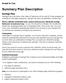Summary Plan Description