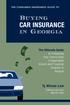 CAR INSURANCE. Buying. in Georgia. Ty Wilson Law