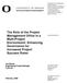 The Role of the Project Management Office in a Multi-Project Environment: Enhancing Governance for Increased Project Success Rates