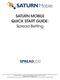 SATURN MOBILE QUICK START GUIDE: Spread Betting